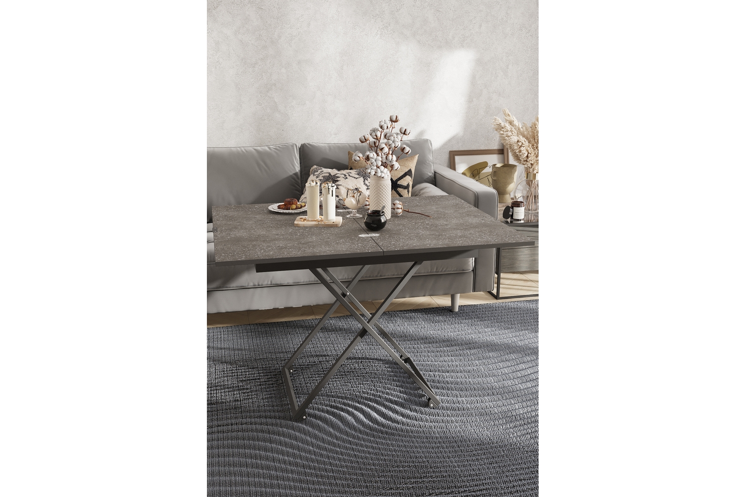 Журнальные столы - изображение №15 "Стол ОДРЭ трансформируемый / Терраццо"  на www.Angstrem-mebel.ru