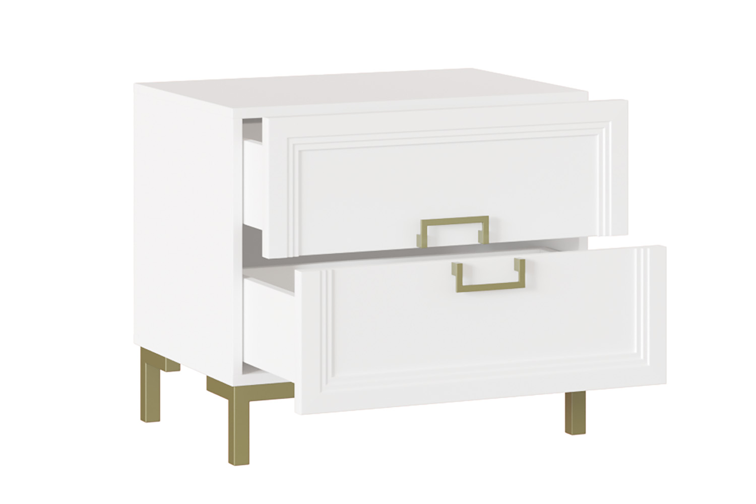 Прикроватные тумбы - изображение №4 "Прикроватная тумба Дольче с выдвижными ящиками"  на www.Angstrem-mebel.ru