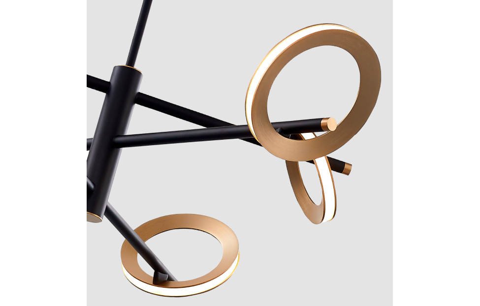 Люстры - изображение №4 "Потолочная люстра Jongleur D850*H460/1360 3*LED*7W + 3*LED*5W"  на www.Angstrem-mebel.ru