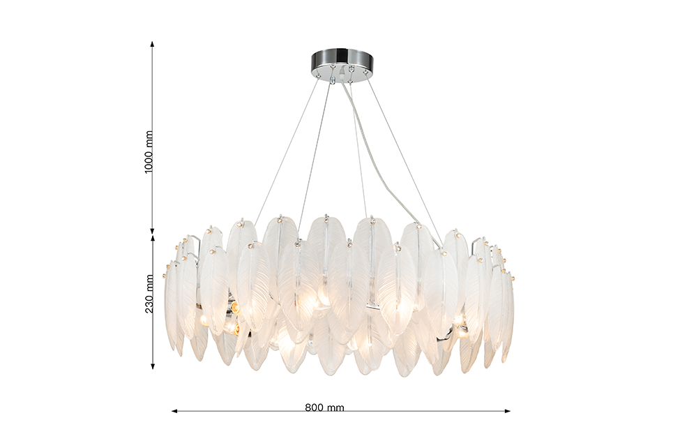 Люстры - изображение №11 "Подвесная люстра Beluta 10*E14*40W"  на www.Angstrem-mebel.ru